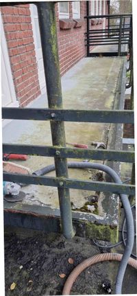 balkonreparatie en Triflex profloor Kolhornseweg 2 Hilversum 1
